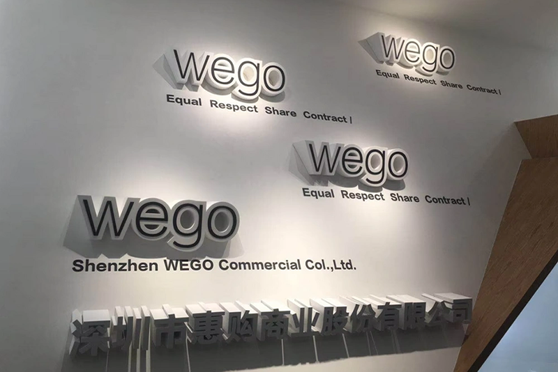 3D channel letters for office